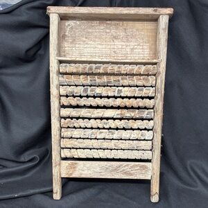 Handmade vintage Rustic Wooden Washboard